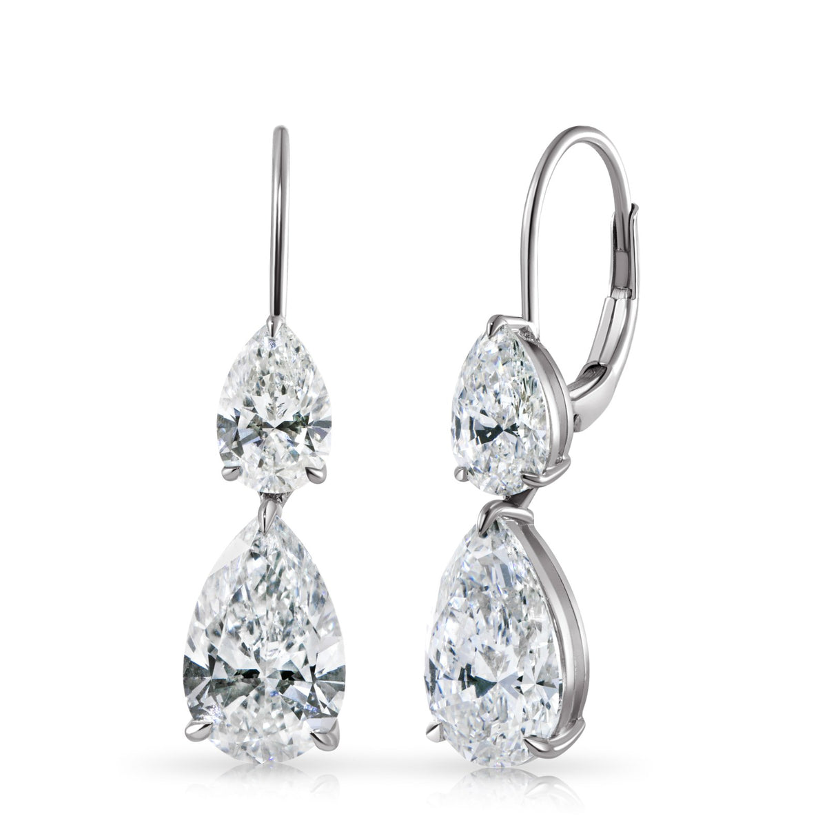 Double-Pear Drops, 5.5 ctw